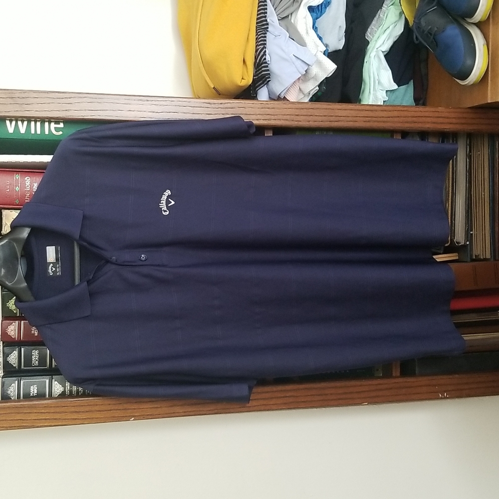 Callaway dark navy golf polo mens XL
